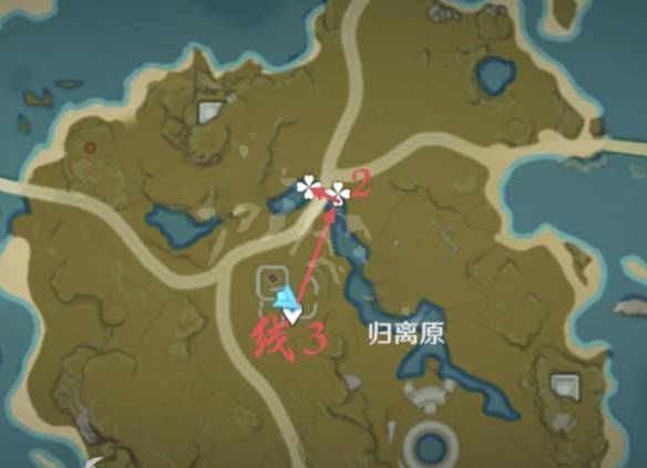 2022原神马尾最新采集路线推荐