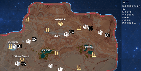 幻塔维拉紫色密码箱地图点位一览