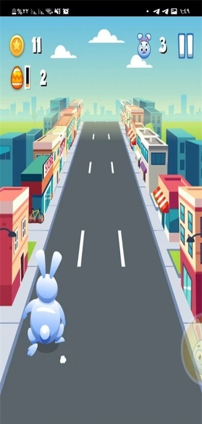 逃离猎人兔子奔跑