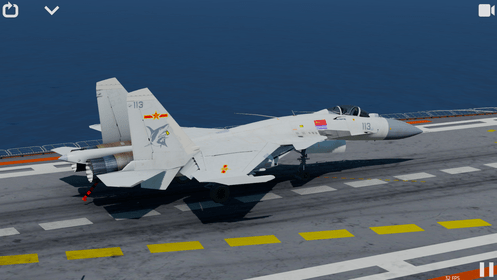 F15舰载机模拟飞行