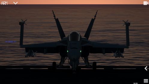 F15舰载机模拟飞行