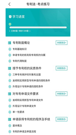 专利代理师易题库