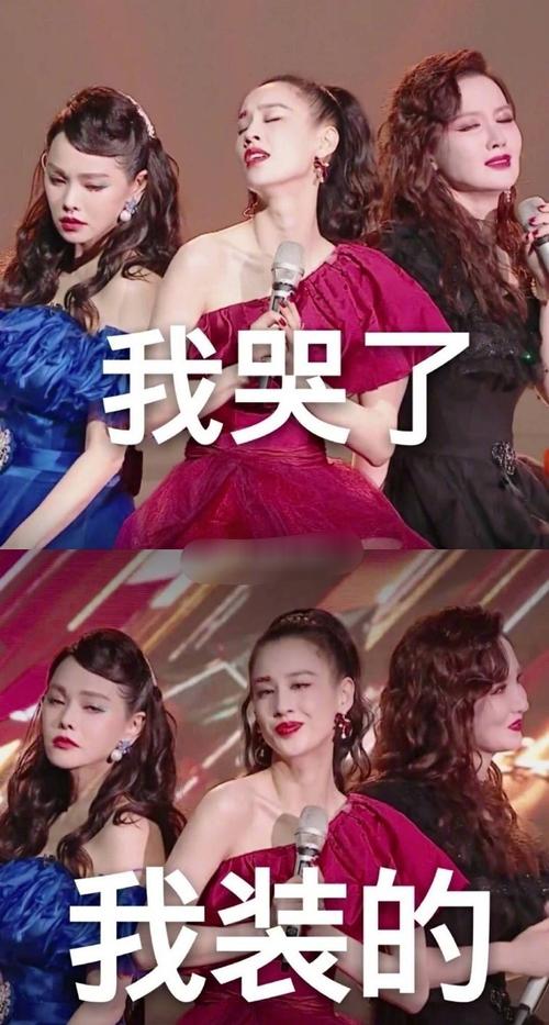 我哭了我装的表情包