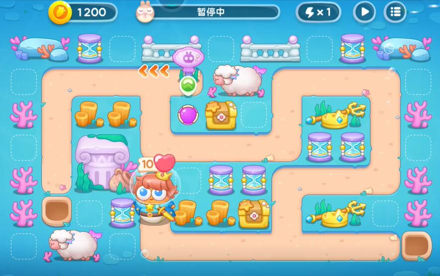 保卫萝卜4海的闺女第93关攻略