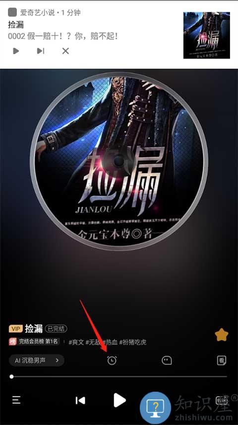 爱奇艺小说听书方法介绍 爱奇艺小说听书方法介绍