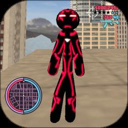 火柴人绳索红蜘蛛侠中文版下载v1.6 安卓版