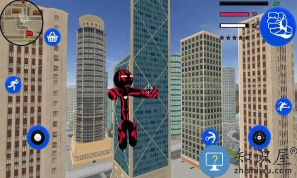 火柴人绳索红蜘蛛侠中文版下载v1.6 安卓版