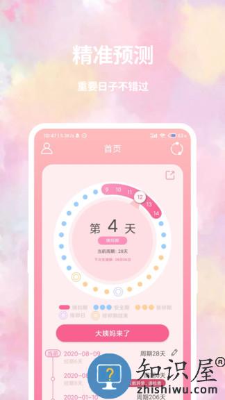 大姨妈日历app下载v1.1.6 安卓版