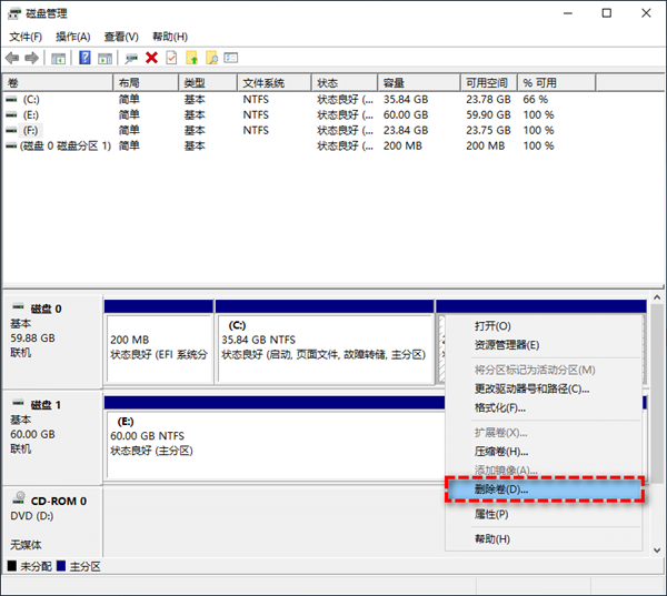 Win10电脑C盘无法扩展卷怎么回事？C盘扩容教程