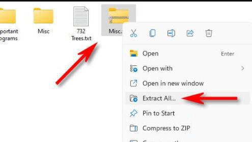 win11系统自带的解压功能怎么使用