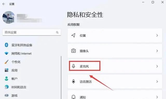 win11怎么关闭软件的麦克风权限？单独禁止软件使用麦克风的方法