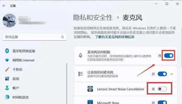 win11怎么关闭软件的麦克风权限？单独禁止软件使用麦克风的方法