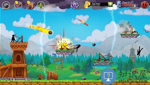 火柴人之守卫城堡2新的战役中文版(The Catapult 2)下载v7.5.5 安卓版