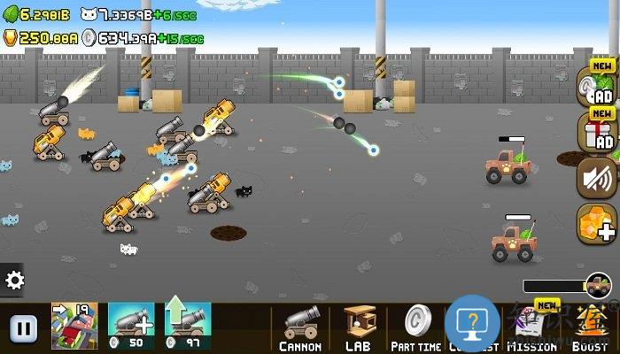 空闲的猫炮最新版(idle cat cannon)下载v2.4.13 安卓版