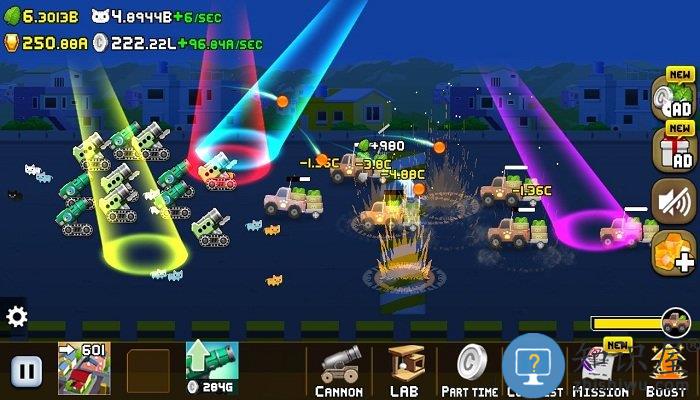 空闲的猫炮最新版(idle cat cannon)下载v2.4.13 安卓版