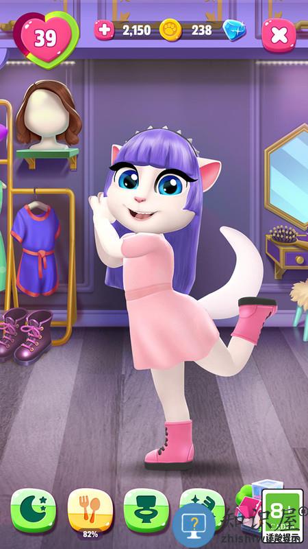 我的安吉拉2国际服最新版本(My Talking Angela 2)下载v25.3.4.34242 安卓版