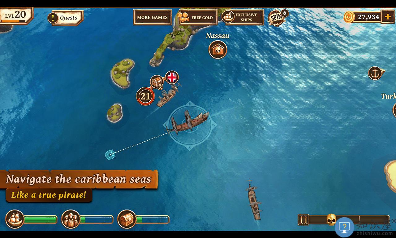 海盗战斗时代的船只中文破解版下载v1.13 安卓汉化版