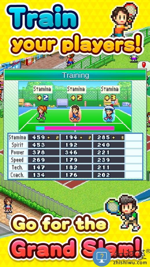 网球俱乐部物语汉化破解版下载v2.1.3 安卓无限金币版