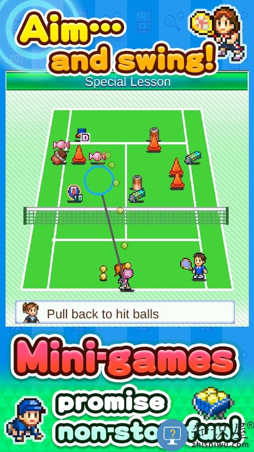 网球俱乐部物语汉化破解版下载v2.1.3 安卓无限金币版