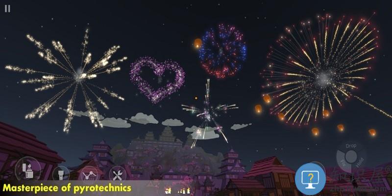 大型烟花模拟器破解版内置辅助菜单版下载v2025.5.1 安卓mod无广告版