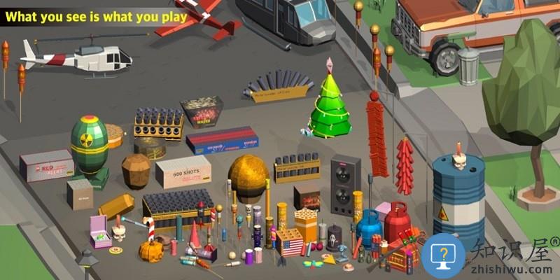 大型烟花模拟器破解版内置辅助菜单版下载v2025.5.1 安卓mod无广告版