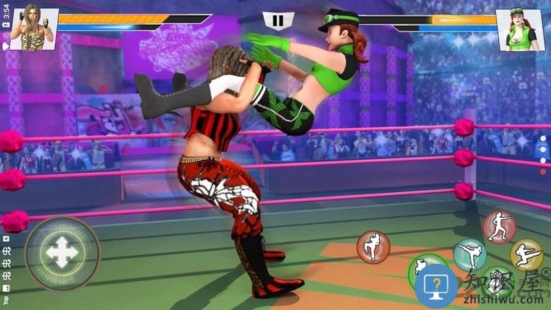 美女摔跤模拟器内置菜单版(女子格斗Bad Girls Wrestling)下载v6.1 安卓全人物内购破解版