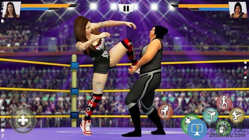 美女摔跤模拟器内置菜单版(女子格斗Bad Girls Wrestling)下载v6.1 安卓全人物内购破解版
