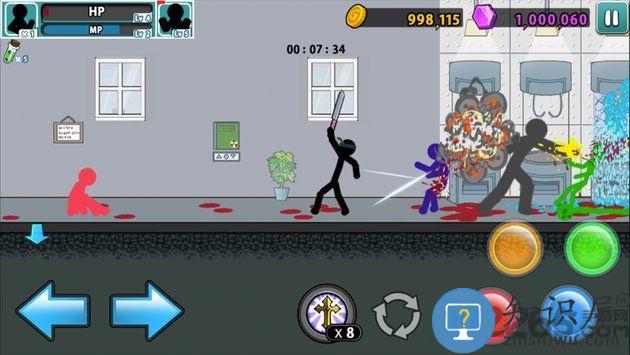 疯狂的火柴人5内购破解版下载v1.1.89 安卓无限金币版