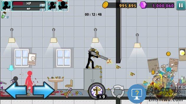 疯狂的火柴人5内购破解版下载v1.1.89 安卓无限金币版