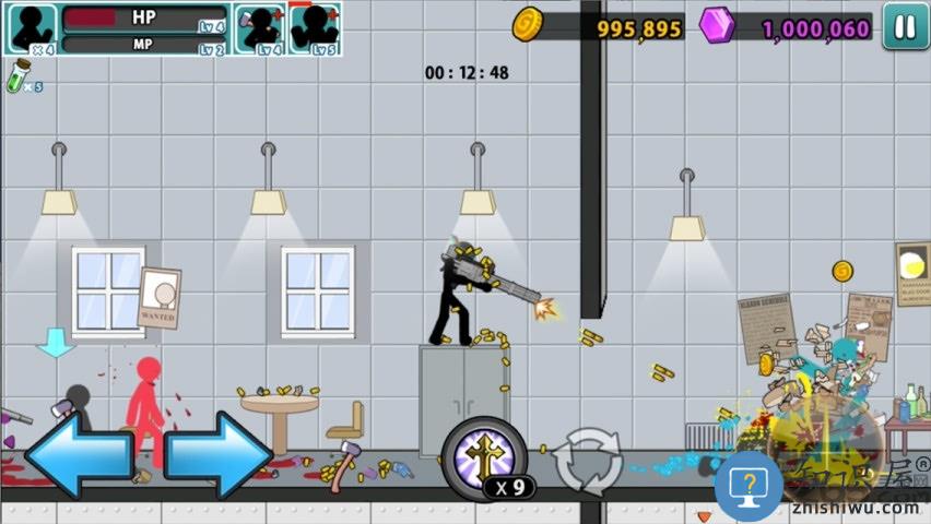 愤怒的火柴人5修改版下载v1.1.89 安卓金币版