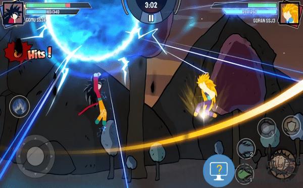 火柴人战士暗影龙珠格斗游戏下载v2.0.0 安卓版