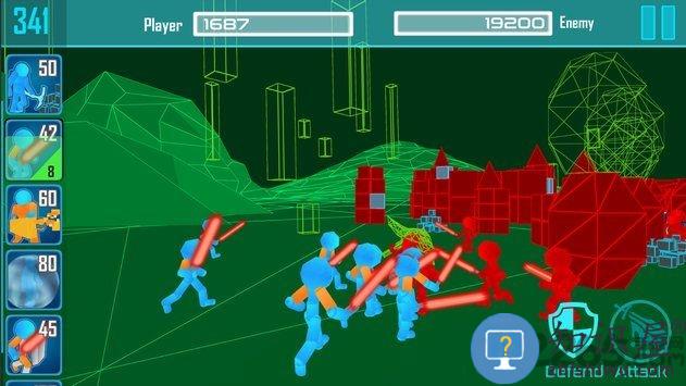 火柴人霓虹战争最新版本下载v1.09 安卓版