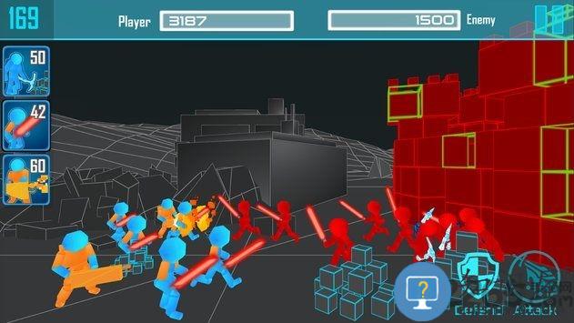 火柴人霓虹战争内购破解版下载v1.09 安卓版