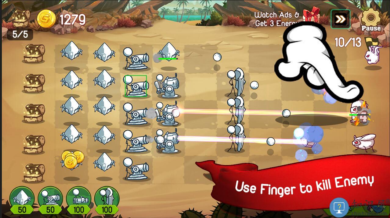 火柴人防御卡通战争手机版下载v1.32 安卓版