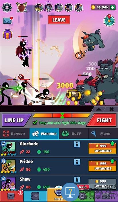 火柴人英雄怪物时代无限金币版下载v1.0.26 安卓版