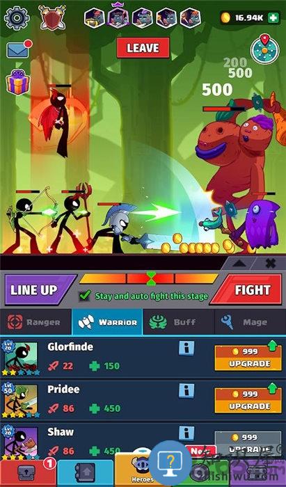 火柴人英雄怪物时代无限金币版下载v1.0.26 安卓版