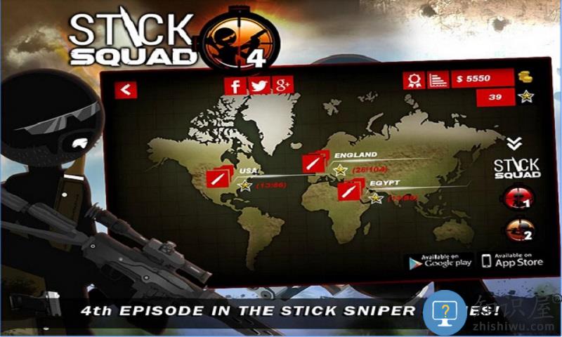 火柴人狙击手4汉化破解版下载v1.3.3 安卓中文版