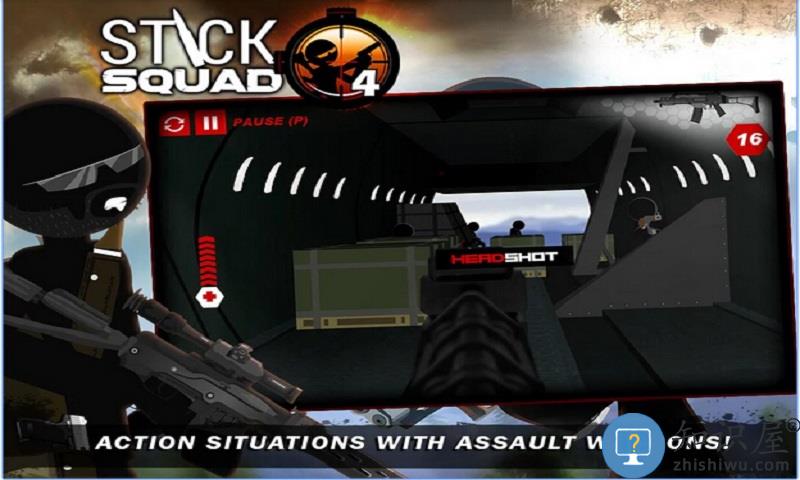 火柴人狙击手4汉化破解版下载v1.3.3 安卓中文版