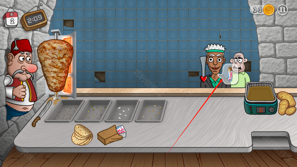 沙威玛卷饼中文版下载v1.0.0 安卓版